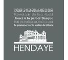 Tableau Sur Toile Hendaye Cendre 30x30 Cm