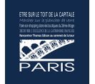 Tableau Sur Toile Paris Tour Eiffel Navy 30x30 Cm