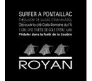 Tableau Sur Toile Royan Noir 30x30 Cm