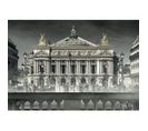Tableau Sur Verre Opéra De Paris 45x65 Cm