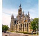 Tableau Sur Toile Notre-dame De Bayeux  45x45 Cm