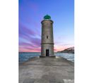 Tableau Sur Verre Phare De Cassis 45x65 Cm