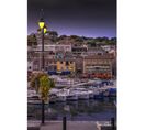 Tableau Sur Verre Cassis Port 45x65 Cm