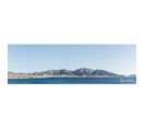 Tableau Sur Toile Skyline Marseille 30x97 Cm