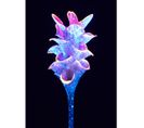 Tableau Sur Verre Fleur Luminescente 30x45 Cm