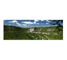 Tableau Sur Toile Panorama Rocamadour 30x97 Cm