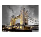 Tableau Sur Toile Tower Bridge 100x140 Cm