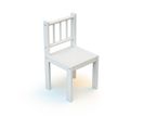 Chaise Enfant En Bois Blanc