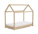 Lit Enfant Cabane 70x140  En Bois