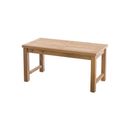 Harris - Table Basse De Jardin Rectangulaire 90x45cm En Bois Teck