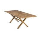 Harris - Table De Jardin 8/10 Personnes - Rectangulaire Pieds Croisés Extensible 180/240x100 Cm En