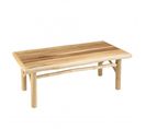 Will - Table Basse Rectangulaire Madura En Branches De Teck Naturel