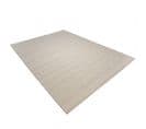 Charles - Tapis Rectangulaire 200x290cm Laine Texturée Nuances De Beige