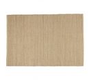 Quentin - Tapis Rectangulaire 160x230cm En Jute Et Coton Beige