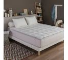 Surmatelas Palace Anti-acariens 140 X 190 Cm Blanc