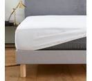 Alèse - Protège Matelas Absorbant - Molleton De Coton Bio 140 X 190 Cm Blanc