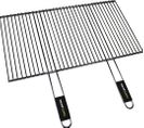 Grille De Barbecue Recoupable En Acier 70 X 40 Cm