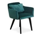 Lot De 20 Fauteuils En Velours "scanda" 70cm Vert