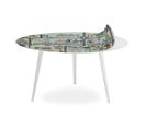 Table Basse 1 Cover "city" 90cm Blanc