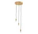 Suspension Design En Métal "pladon" 120cm Or