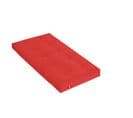 Matelas Futon Latex Rouge 90x190cm