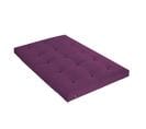 Matelas Futon Latex Aubergine 140x190