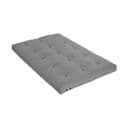 Matelas Futon Coton Gris Clair 160x200