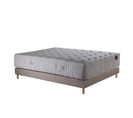 Ensemble Hélios Matelas Ressorts Ensachés Mémoire De Forme Latex Bleu Ciel 160 X 200 Cm