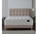 Ensemble Helios Tête De Lit Matelas Ressorts Ensaches Memoire De Forme Latex Rose Poudre 160x200cm