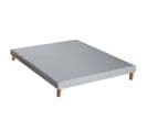 Ensemble Matelas Ressort 7 Zones + Sommier + Oreillers + Couette Fabrication Française 140 X 190 Cm