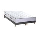 Ensemble Matelas Ressort 7 Zones + Memoire De Forme + Sommier Bellagio 2 2x90x200cm