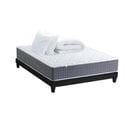 Ensemble Matelas Ressort 7 Zones H.30cm + Sommier + Couette + Oreillers Max 140 X 190 Cm