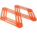 Dessous De Plat Extensible 6 Branches Orange