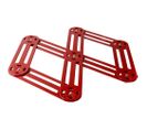 Dessous De Plat Extensible 6 Branches Rouge