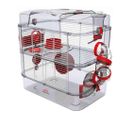 Cage Pour Petits Rongeurs Rody 3 Duo Rouge Grenadine