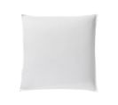 Taie D'oreiller Carrée En Satin Blanc 65x65