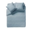 Housse De Couette En Coton Bleu 140x200