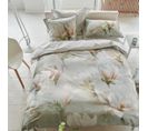 Housse De Couette En Satin De Coton Gris 240x220