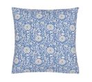 Taie D'oreiller Imprimée En Percale De Coton Bleu 65x65