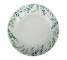 Assiette creuse Ø 20 cm BOTANIK Blanc et vert