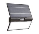 Applique Solaire Avec Détecteur De Mouvement Ip44 (1000lm 6500k A++) Noire - Voltman