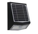 Applique Solaire Avec Détecteur De Mouvement Ip65 (500lm 4000k A++) Noire - Voltman