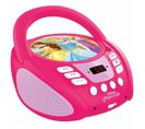 Lecteur Cd Portable Avec Prise Micro Disney Princesses