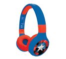 Casque 2 En 1 Bluetooth® Et Filaire, Pliable Pour Enfants Avec Limitation De Son Design Avengers