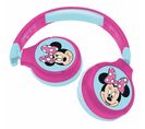 Casque 2 En 1 Bluetooth® Et Filaire Confortable Et Pliable Pour Enfants Limitation De Son - Minnie