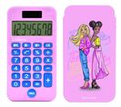 Calculatrice De Poche 8 Chiffres Avec Couvercle De Protection Barbie