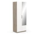 Armoire 2 Portes Et Miroir - L79,4 Cm