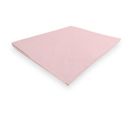 Drap Plat Camille Coton Percale 180x290 Cm Rose