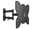 Support TV Inclinable / Orientable Et Dépliable 28'' - 42'' / 71 - 106 Cm  - Noir