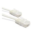 Câble Ethernet Rj45 Cat 6a Mâle/mâle Droit Plat - Ftp 5 M